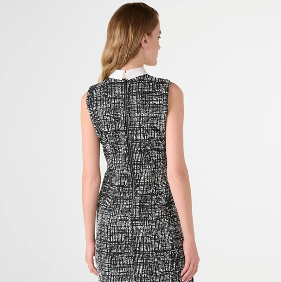 NWT KARL LAGERFELD ABSTRACT KNIT DRESS - Picture 2 of 2